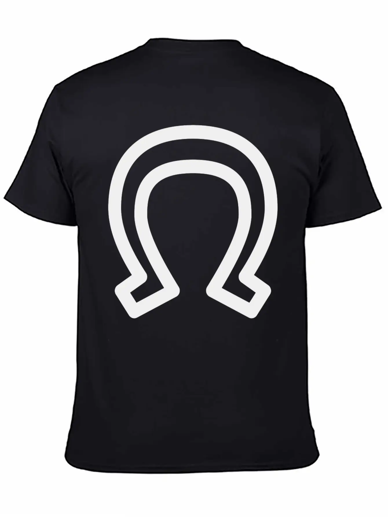 Horse Shoe, Lucky Charm Unisex Casual T-Shirt – Clean Design For Daily Comfort