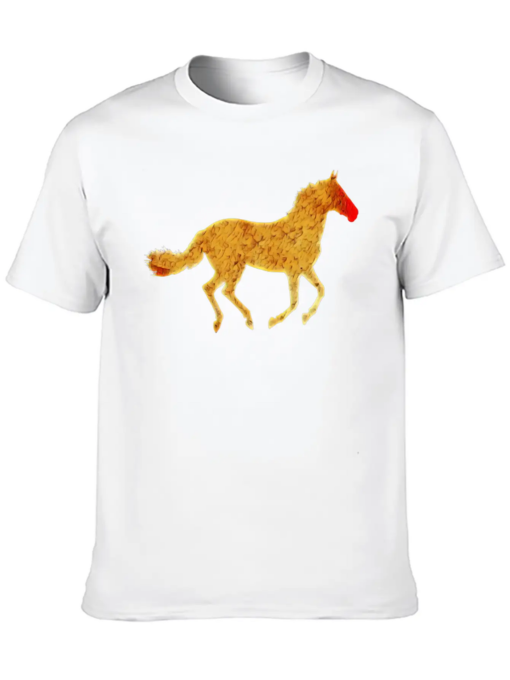 Horse Silhouette Classic Cotton Tee – Unisex Comfort For Any Season