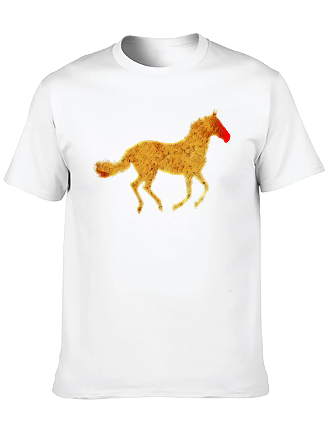 Horse Silhouette Classic Cotton Tee – Unisex Comfort For Any Season