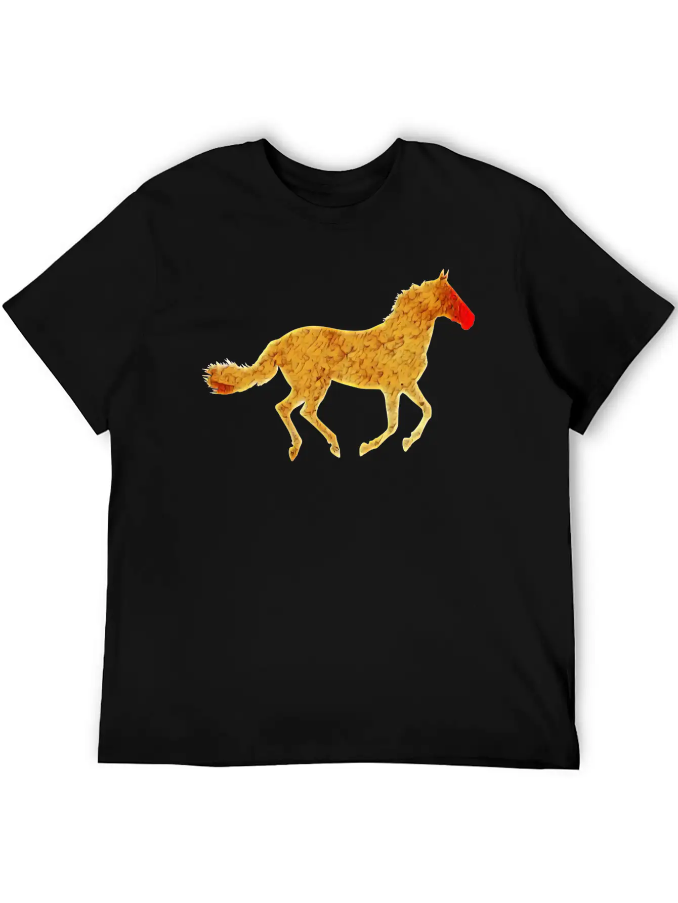Horse Silhouette Classic Cotton Tee – Unisex Comfort For Any Season