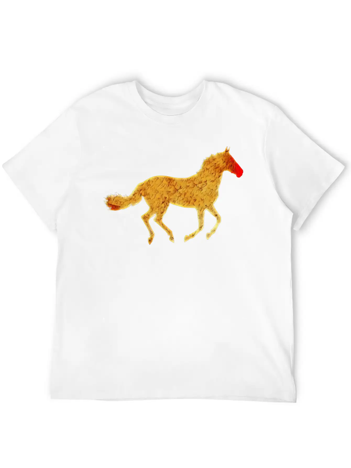 Horse Silhouette Classic Cotton Tee – Unisex Comfort For Any Season