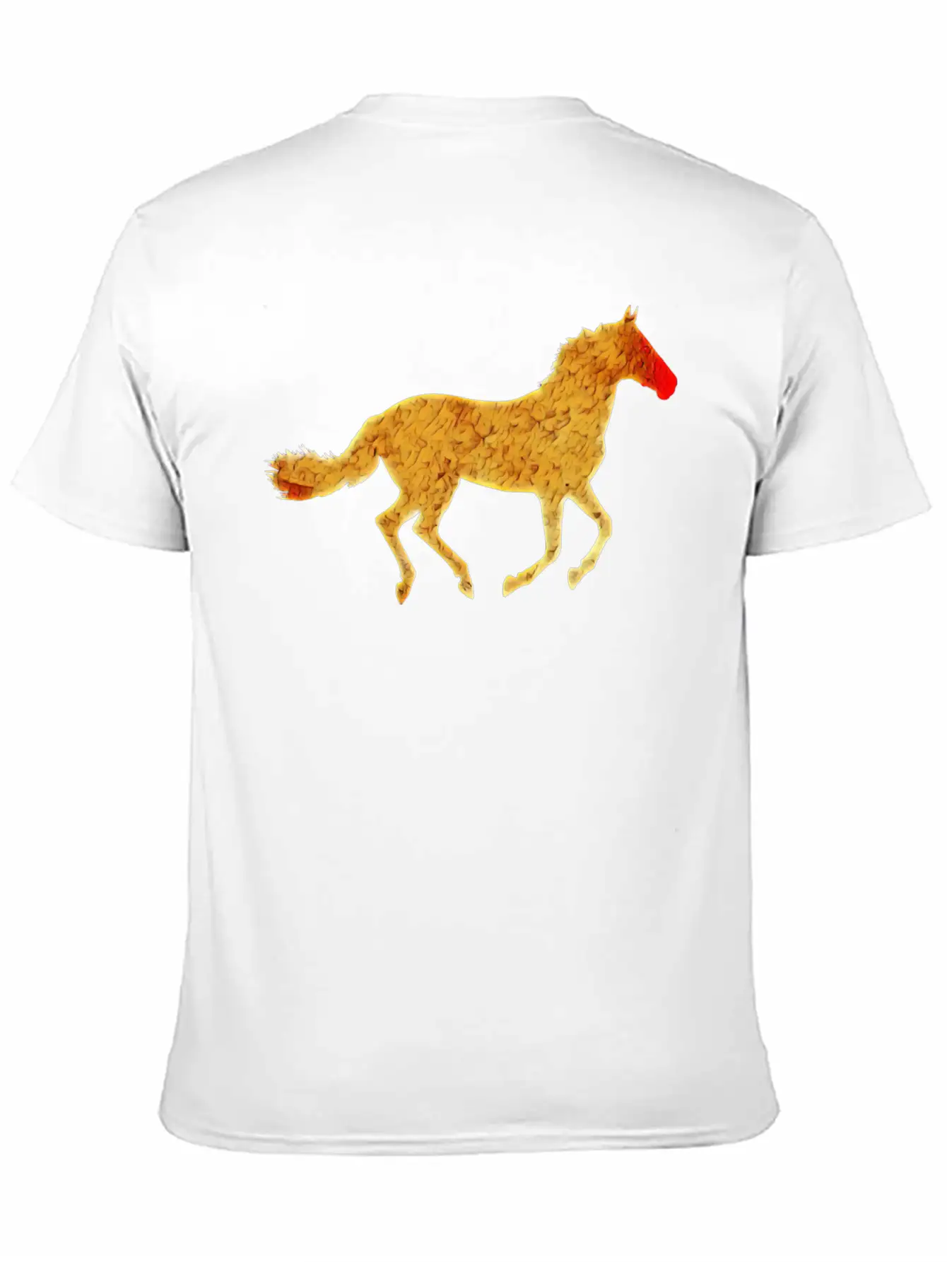 Horse Silhouette Classic Cotton Tee – Unisex Comfort For Any Season