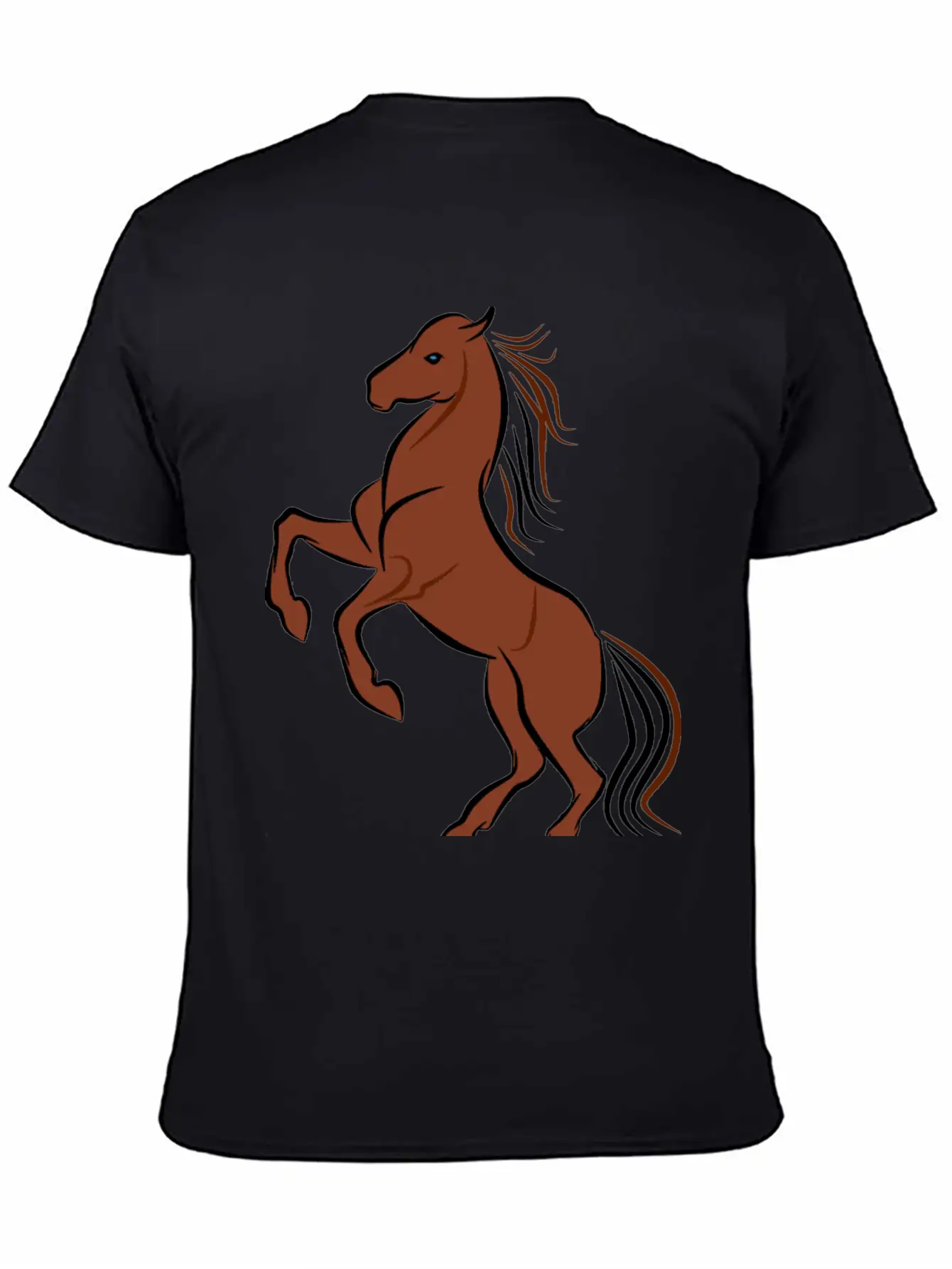 Horse Sports Unisex Casual T-Shirt – Clean Design For Daily Comfort