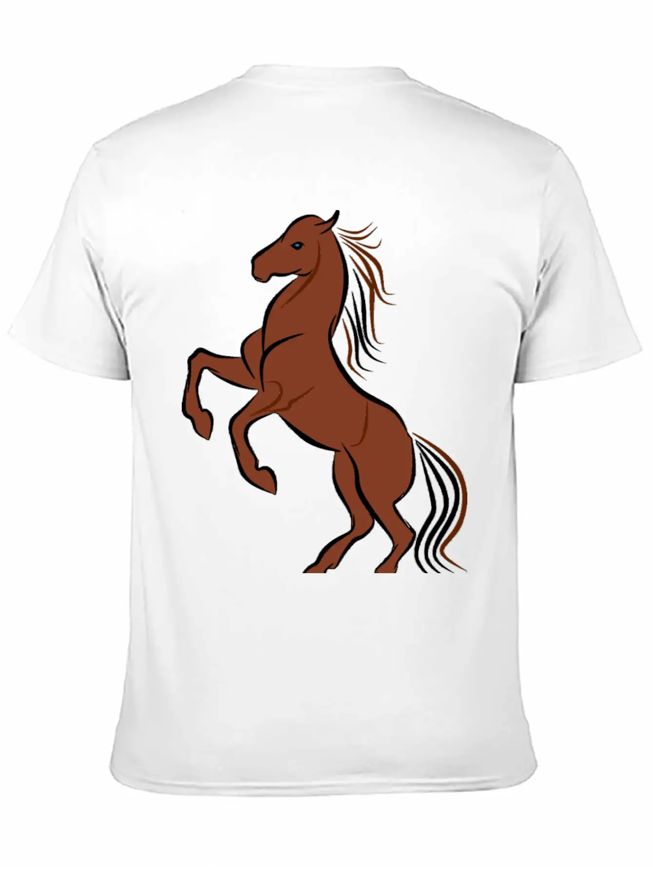 Horse Sports Unisex Casual T-Shirt – Clean Design For Daily Comfort