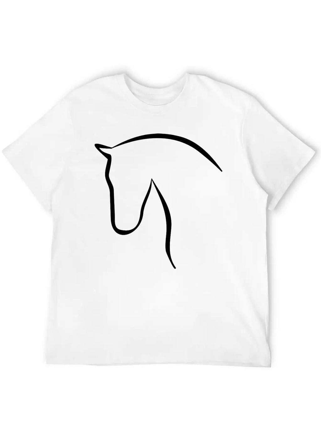 Horse Stylish Everyday T-Shirt – Unisex Basic Cotton Tee