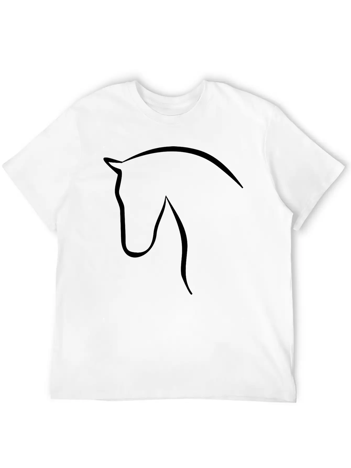 Horse Stylish Everyday T-Shirt – Unisex Basic Cotton Tee