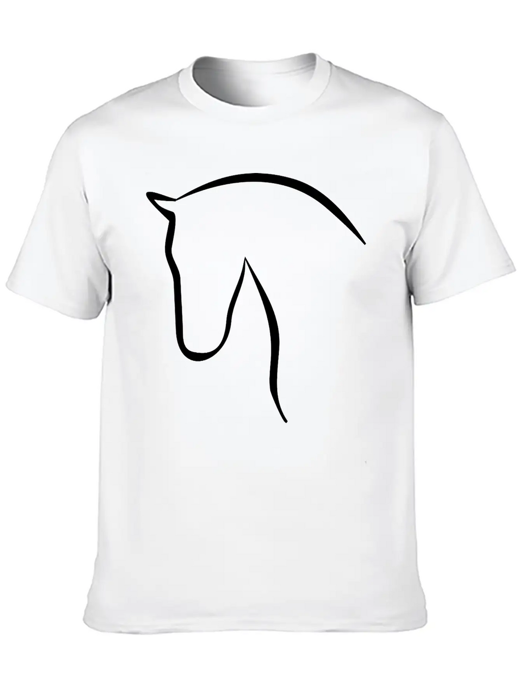 Horse Stylish Everyday T-Shirt – Unisex Basic Cotton Tee
