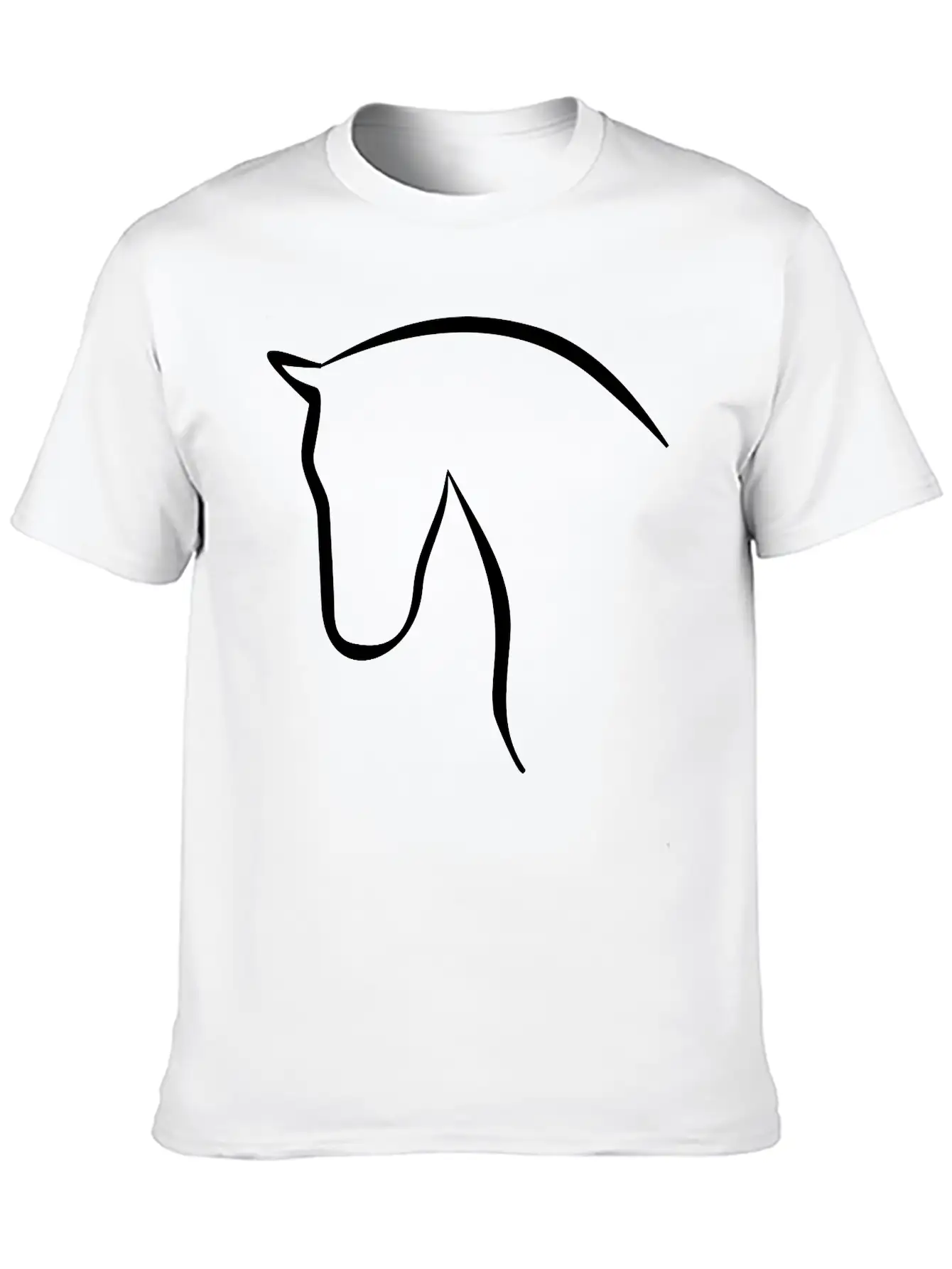 Horse Stylish Everyday T-Shirt – Unisex Basic Cotton Tee