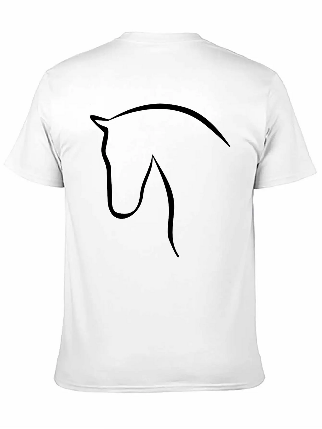 Horse Stylish Everyday T-Shirt – Unisex Basic Cotton Tee