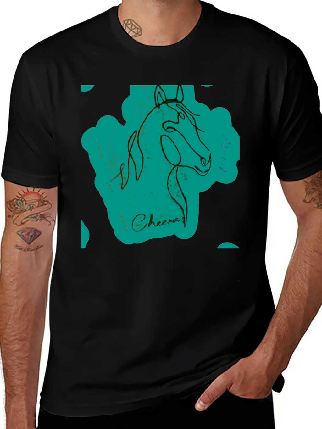 Horse Timeless Short Sleeve Tee – Comfy And Minimalist Design