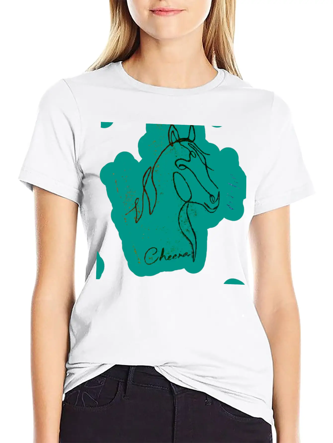 Horse Timeless Short Sleeve Tee – Comfy And Minimalist Design