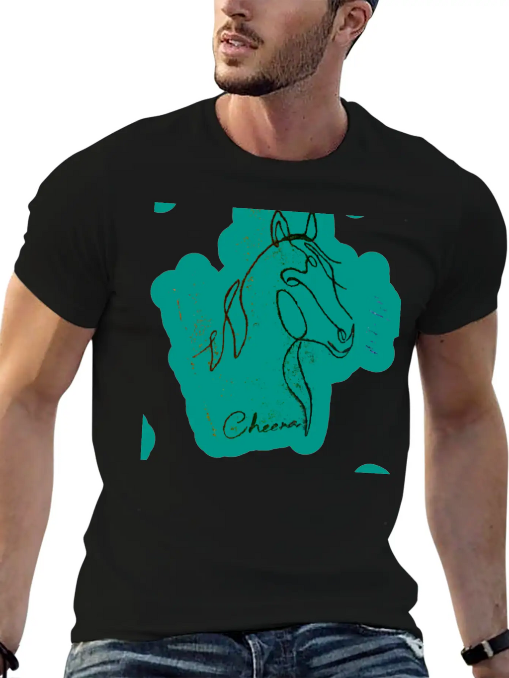 Horse Timeless Short Sleeve Tee – Comfy And Minimalist Design