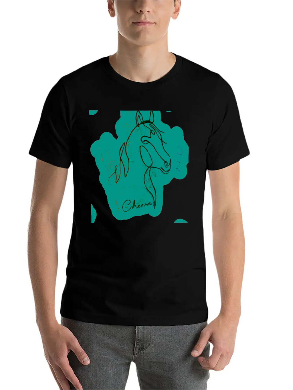 Horse Timeless Short Sleeve Tee – Comfy And Minimalist Design