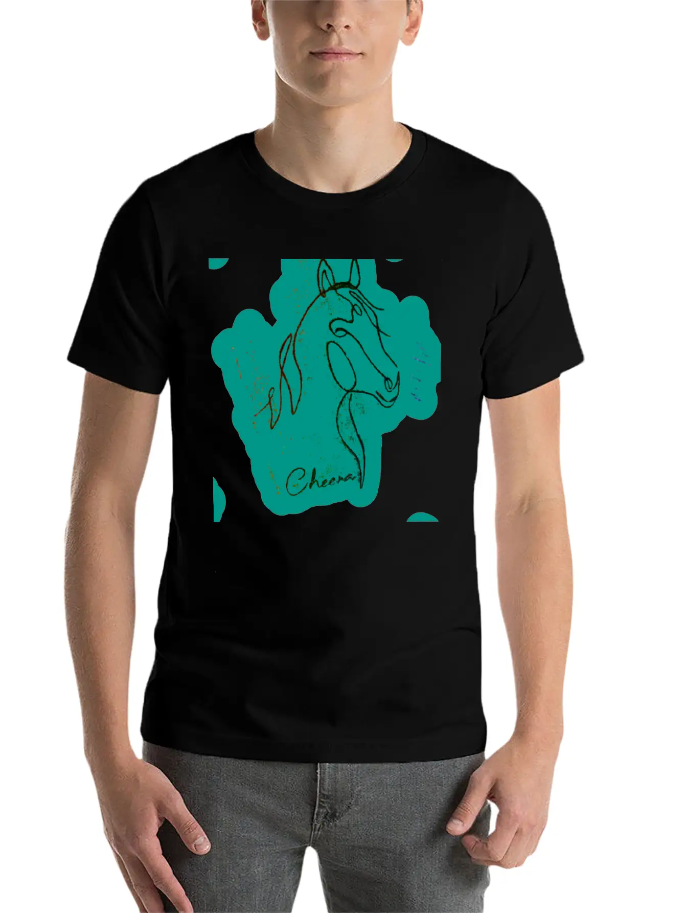 Horse Timeless Short Sleeve Tee – Comfy And Minimalist Design