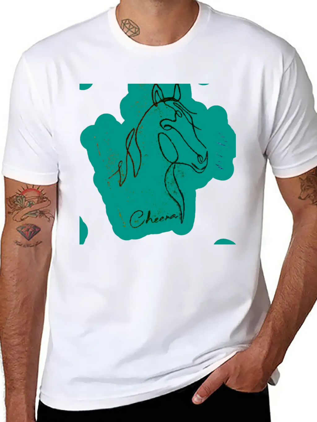 Horse Timeless Short Sleeve Tee – Comfy And Minimalist Design