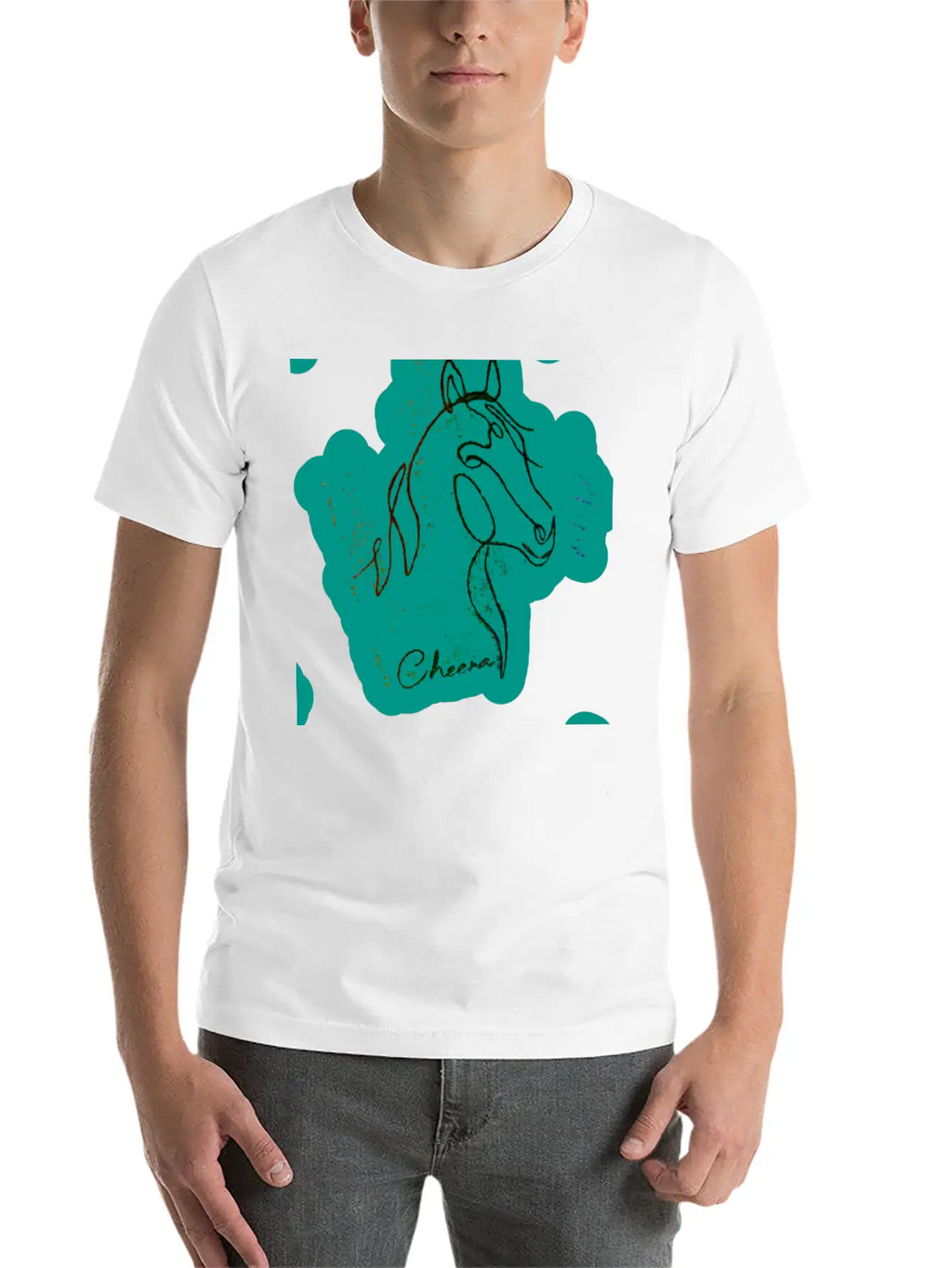 Horse Timeless Short Sleeve Tee – Comfy And Minimalist Design