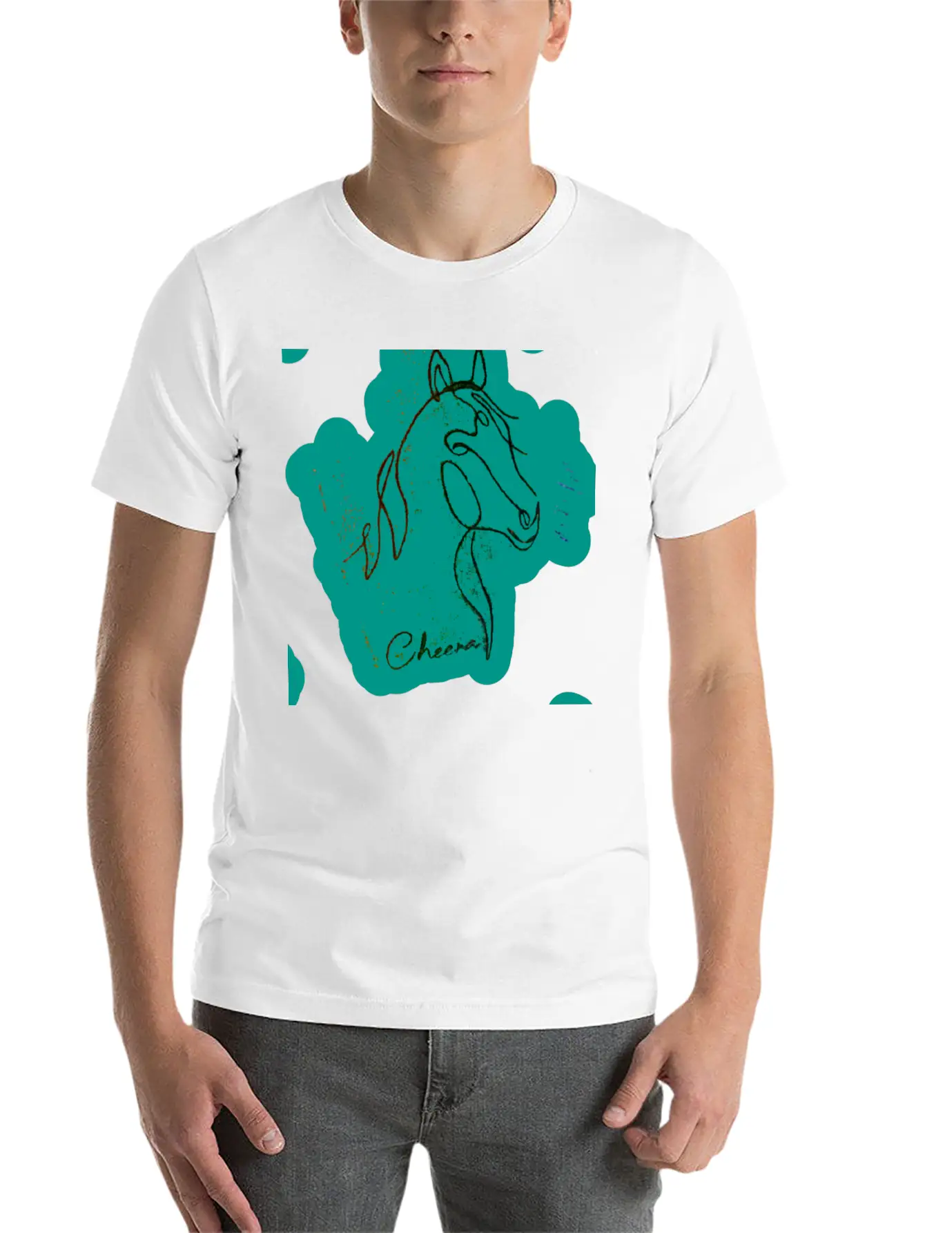 Horse Timeless Short Sleeve Tee – Comfy And Minimalist Design