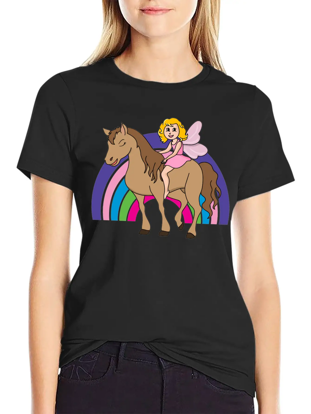 Horse Unisex Casual T-Shirt – Clean Design For Daily Comfort