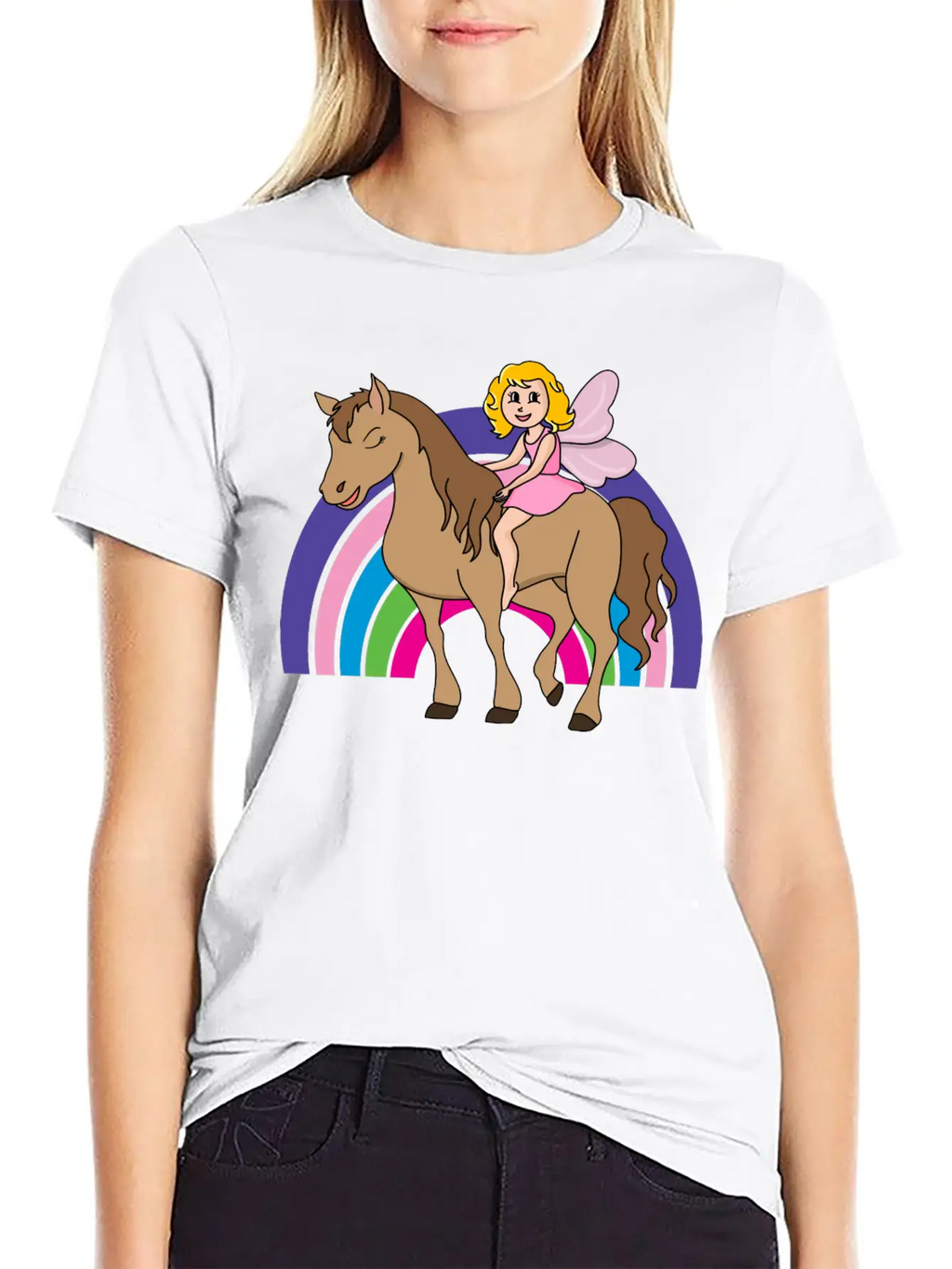 Horse Unisex Casual T-Shirt – Clean Design For Daily Comfort