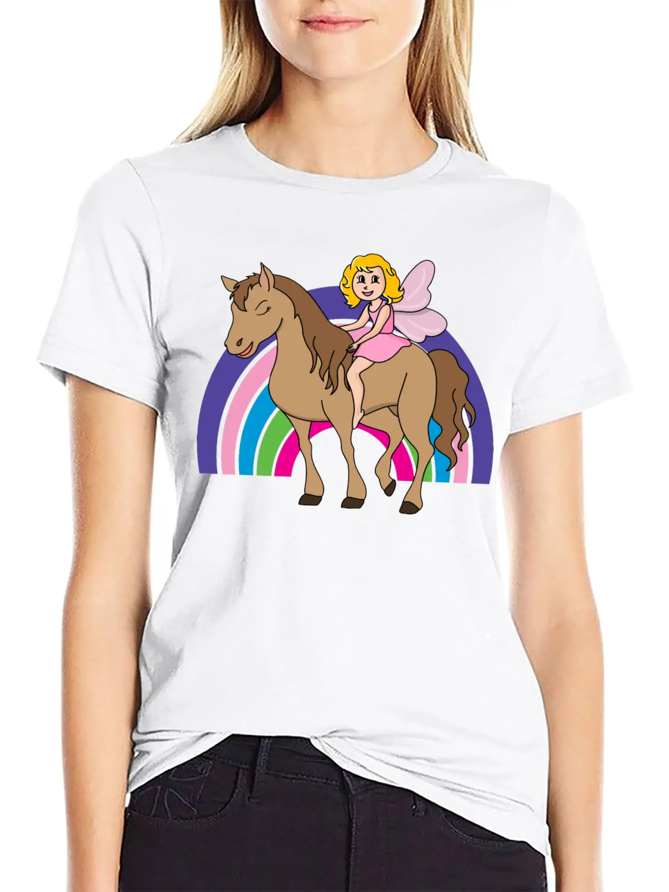 Horse Unisex Casual T-Shirt – Clean Design For Daily Comfort