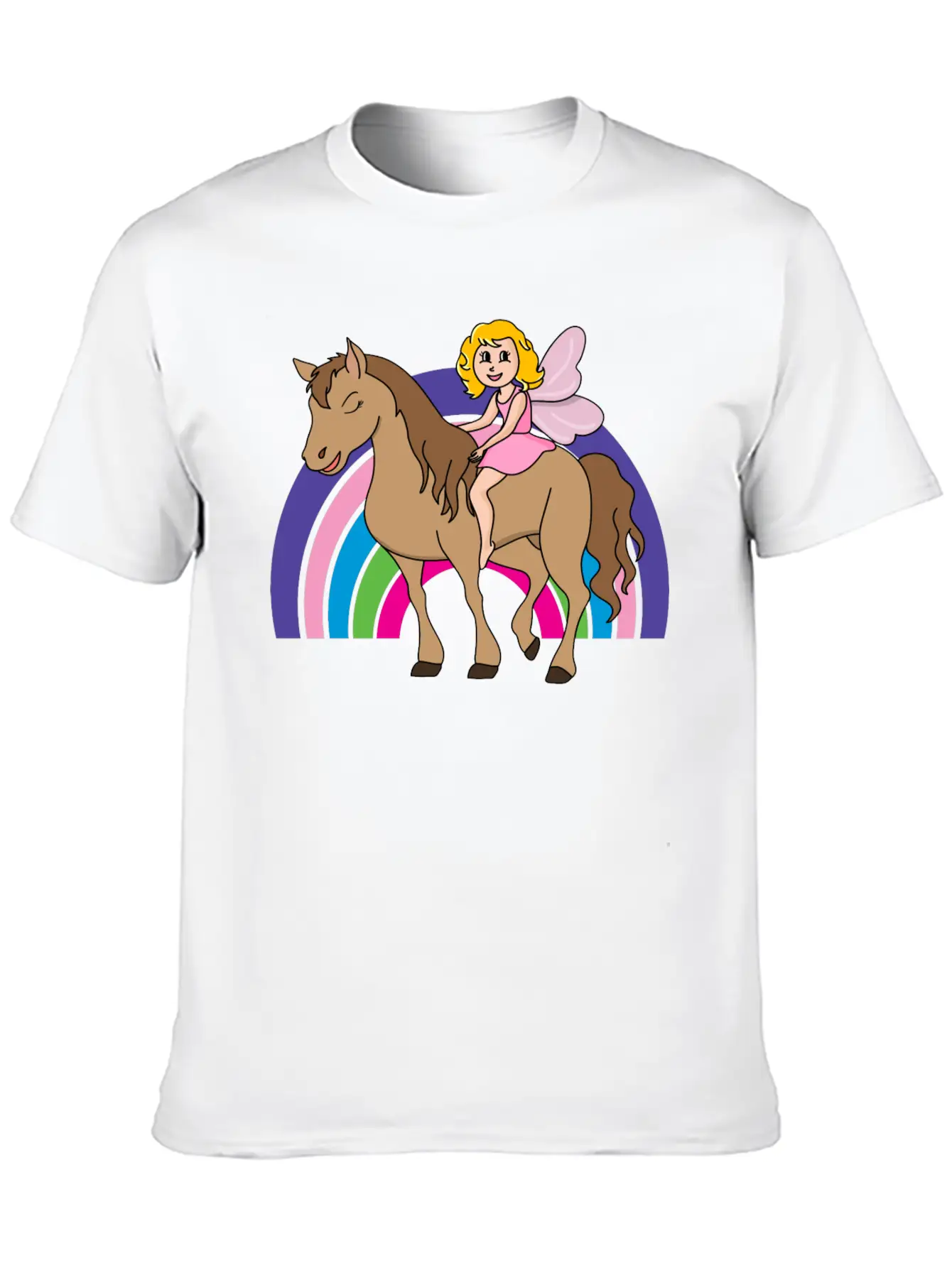 Horse Unisex Casual T-Shirt – Clean Design For Daily Comfort