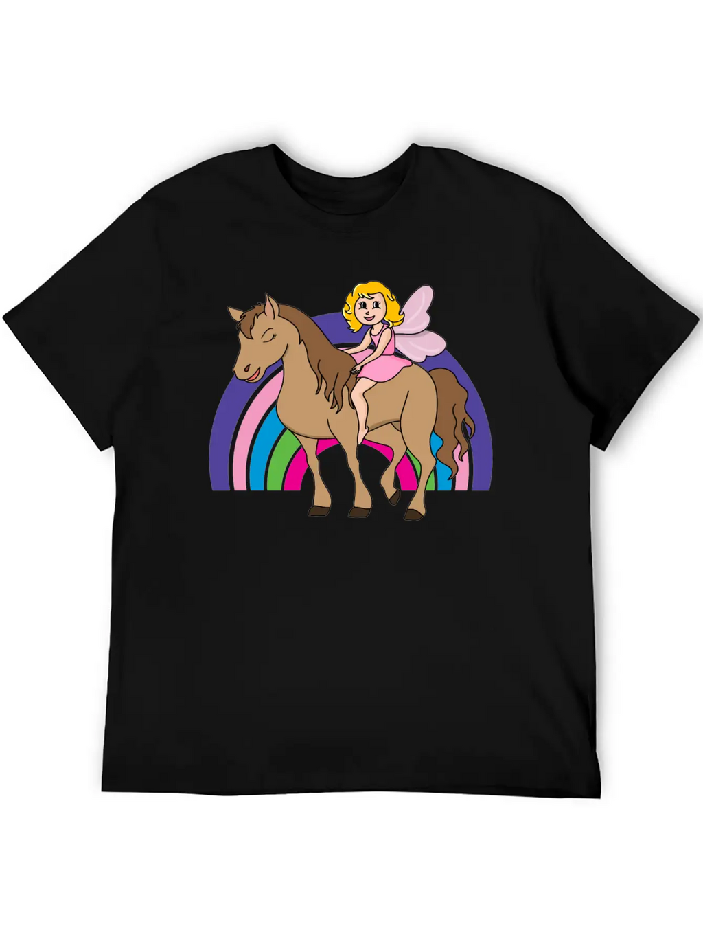 Horse Unisex Casual T-Shirt – Clean Design For Daily Comfort