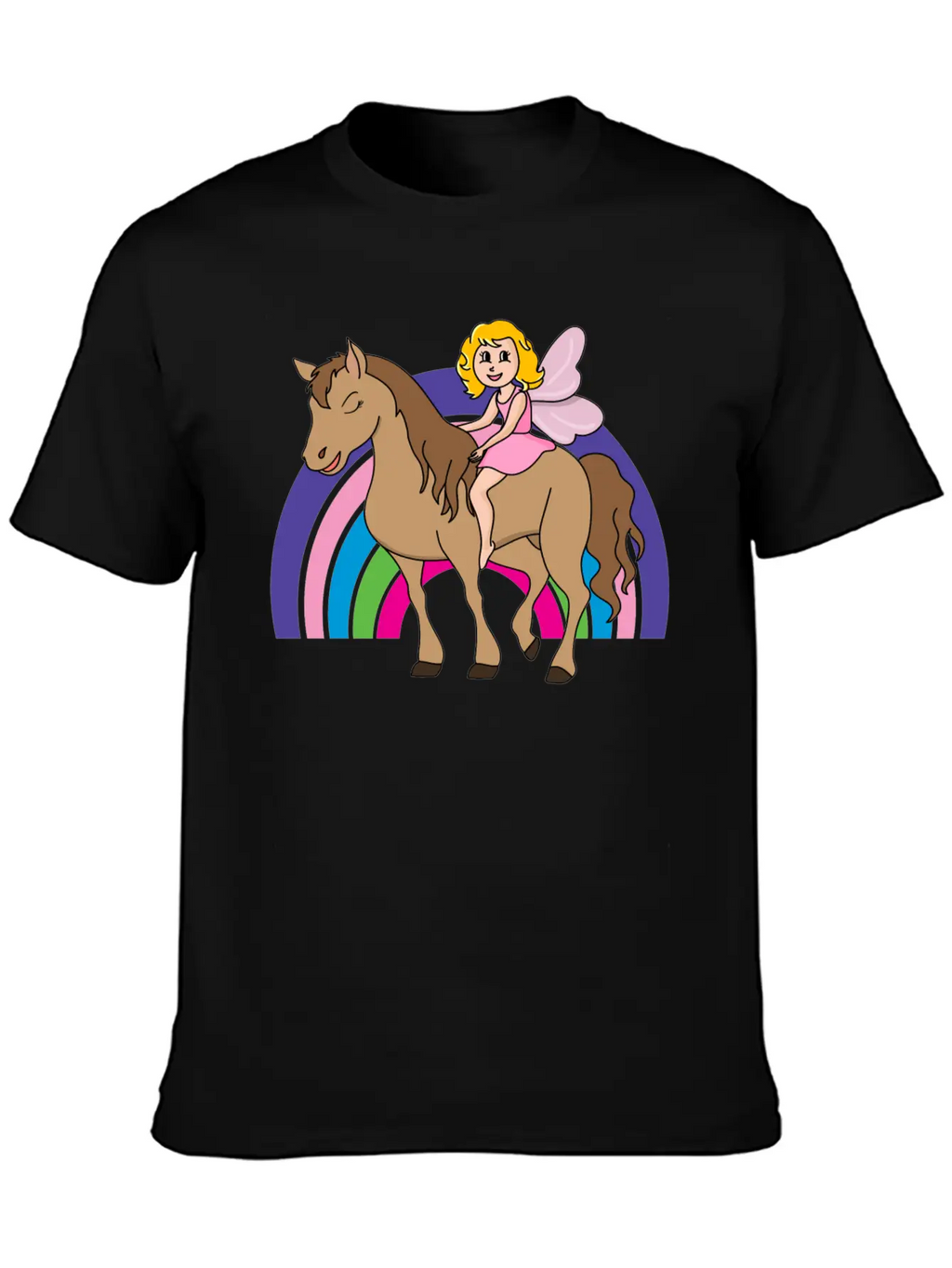 Horse Unisex Casual T-Shirt – Clean Design For Daily Comfort