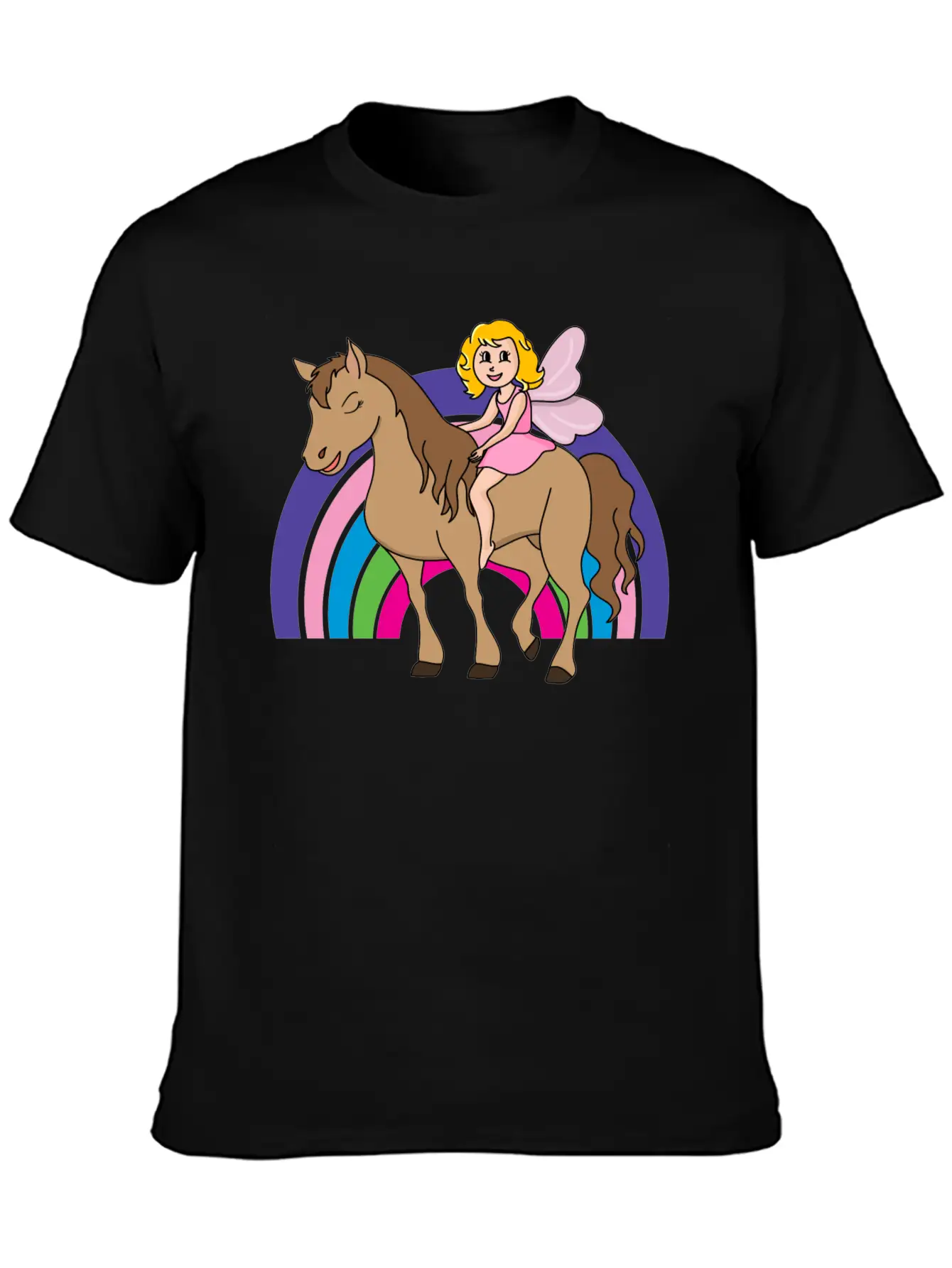 Horse Unisex Casual T-Shirt – Clean Design For Daily Comfort