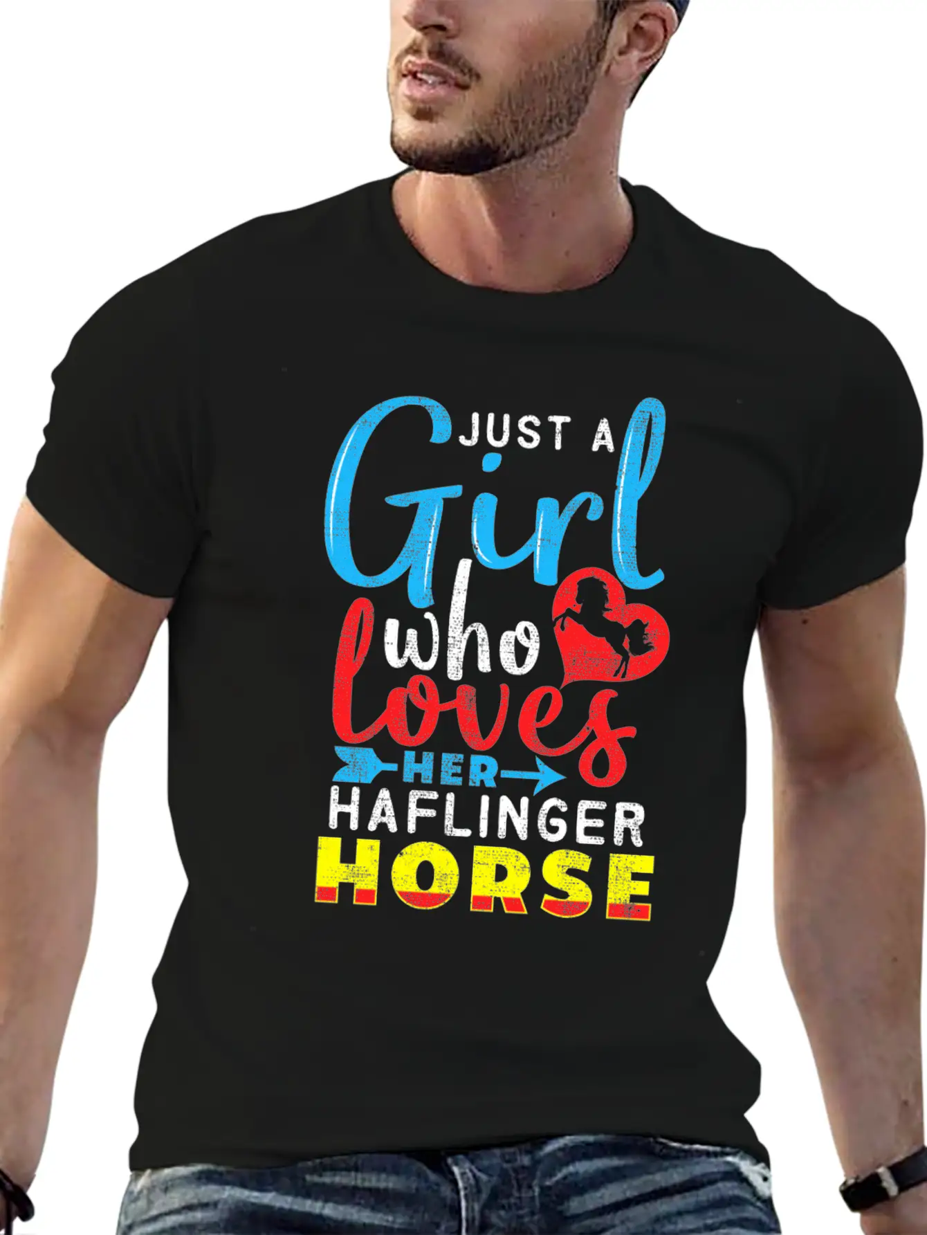 Horseback Rider Horse Girl Thoroughbred Derby Breathable Soft Cotton T-Shirt – Timeless Casual Look