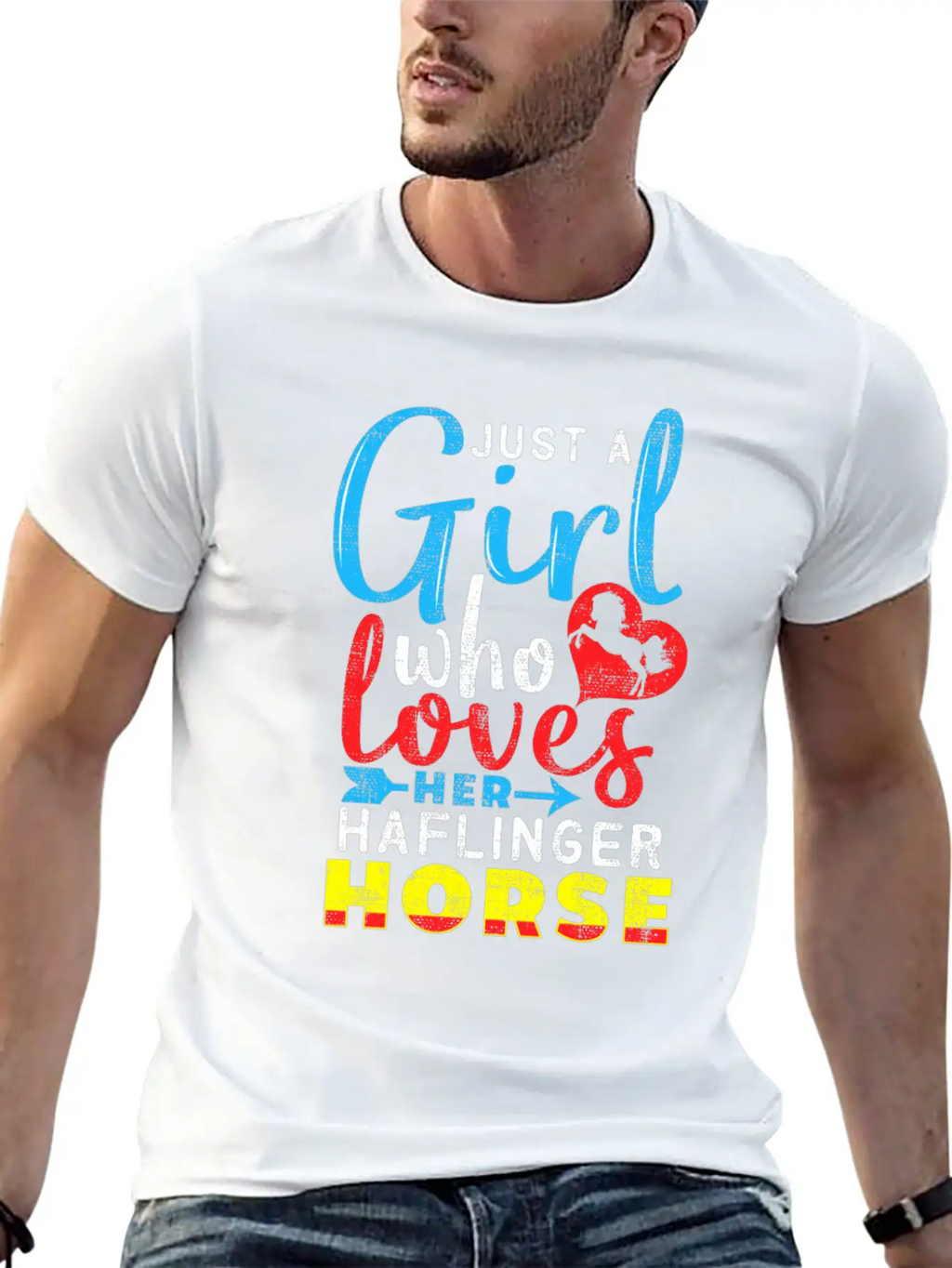 Horseback Rider Horse Girl Thoroughbred Derby Breathable Soft Cotton T-Shirt – Timeless Casual Look
