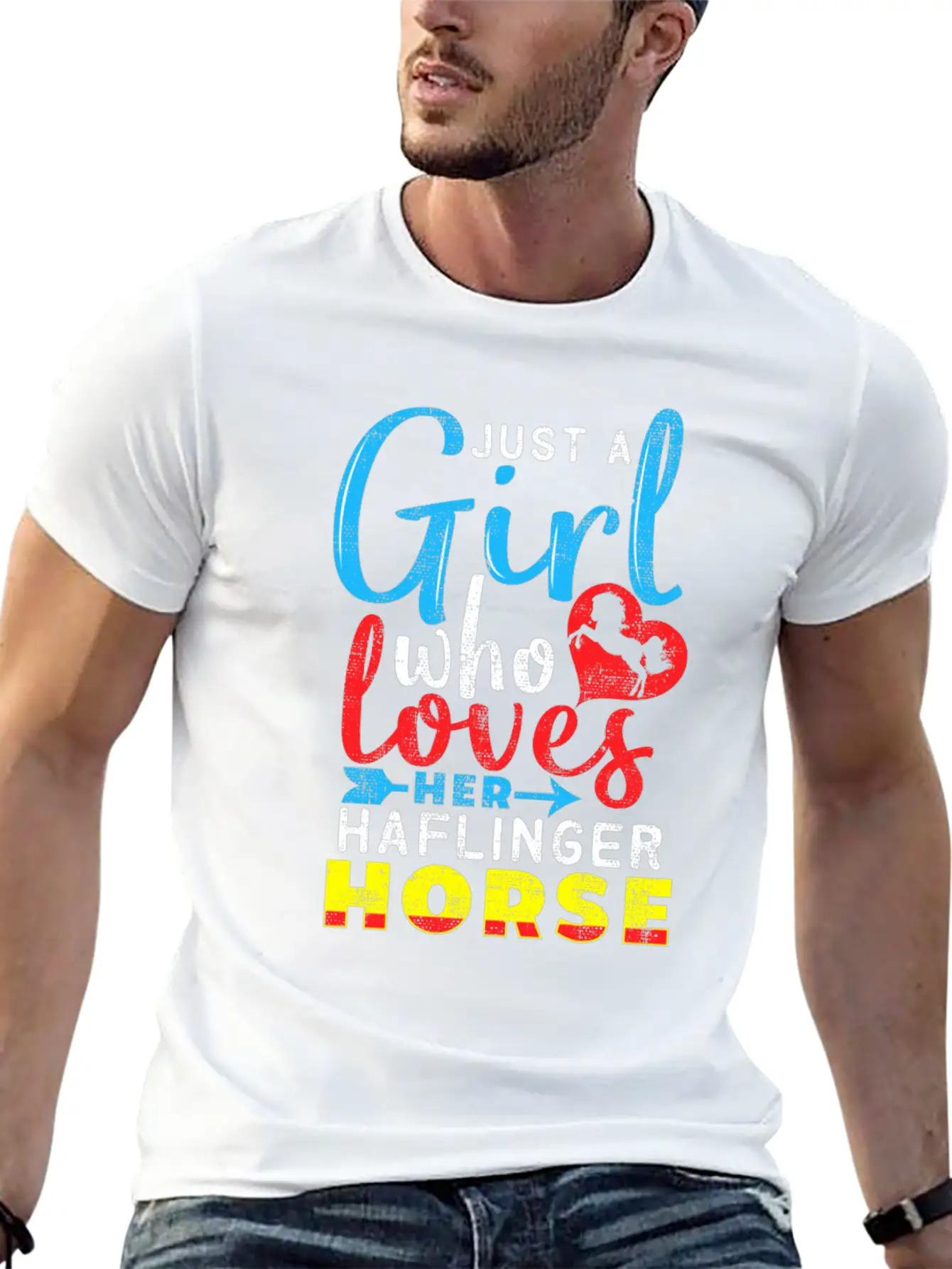 Horseback Rider Horse Girl Thoroughbred Derby Breathable Soft Cotton T-Shirt – Timeless Casual Look