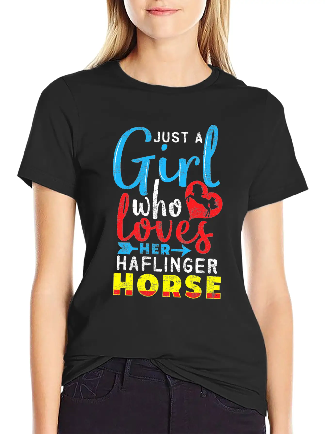 Horseback Rider Horse Girl Thoroughbred Derby Breathable Soft Cotton T-Shirt – Timeless Casual Look