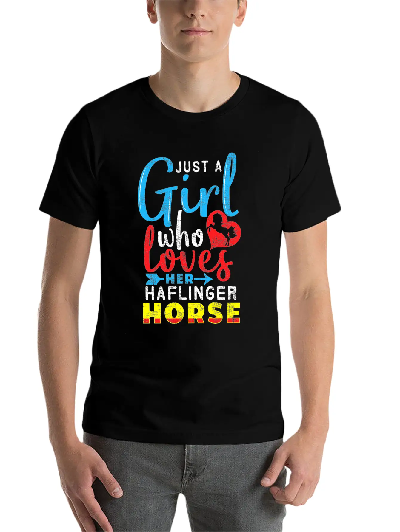 Horseback Rider Horse Girl Thoroughbred Derby Breathable Soft Cotton T-Shirt – Timeless Casual Look
