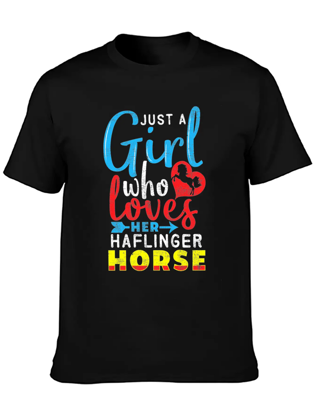 Horseback Rider Horse Girl Thoroughbred Derby Breathable Soft Cotton T-Shirt – Timeless Casual Look