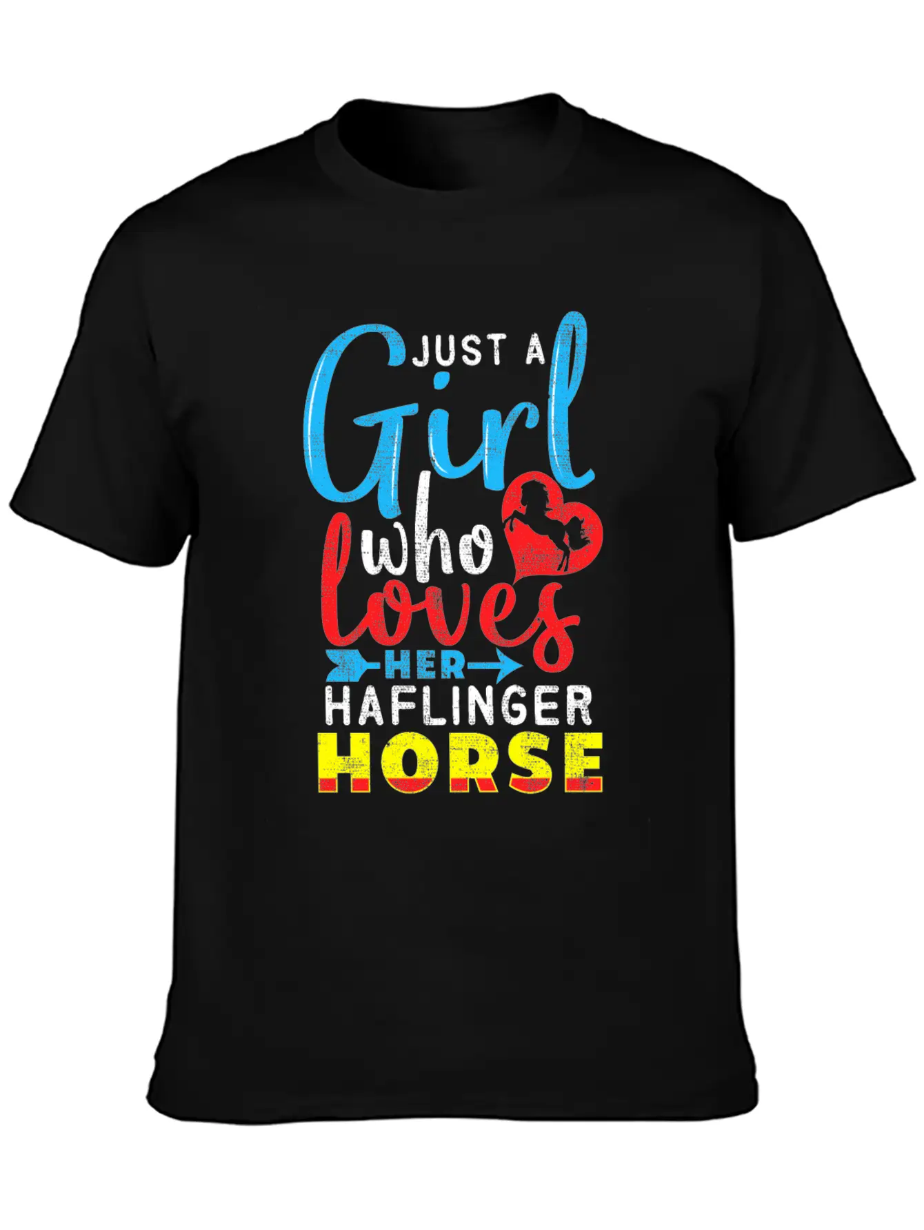 Horseback Rider Horse Girl Thoroughbred Derby Breathable Soft Cotton T-Shirt – Timeless Casual Look
