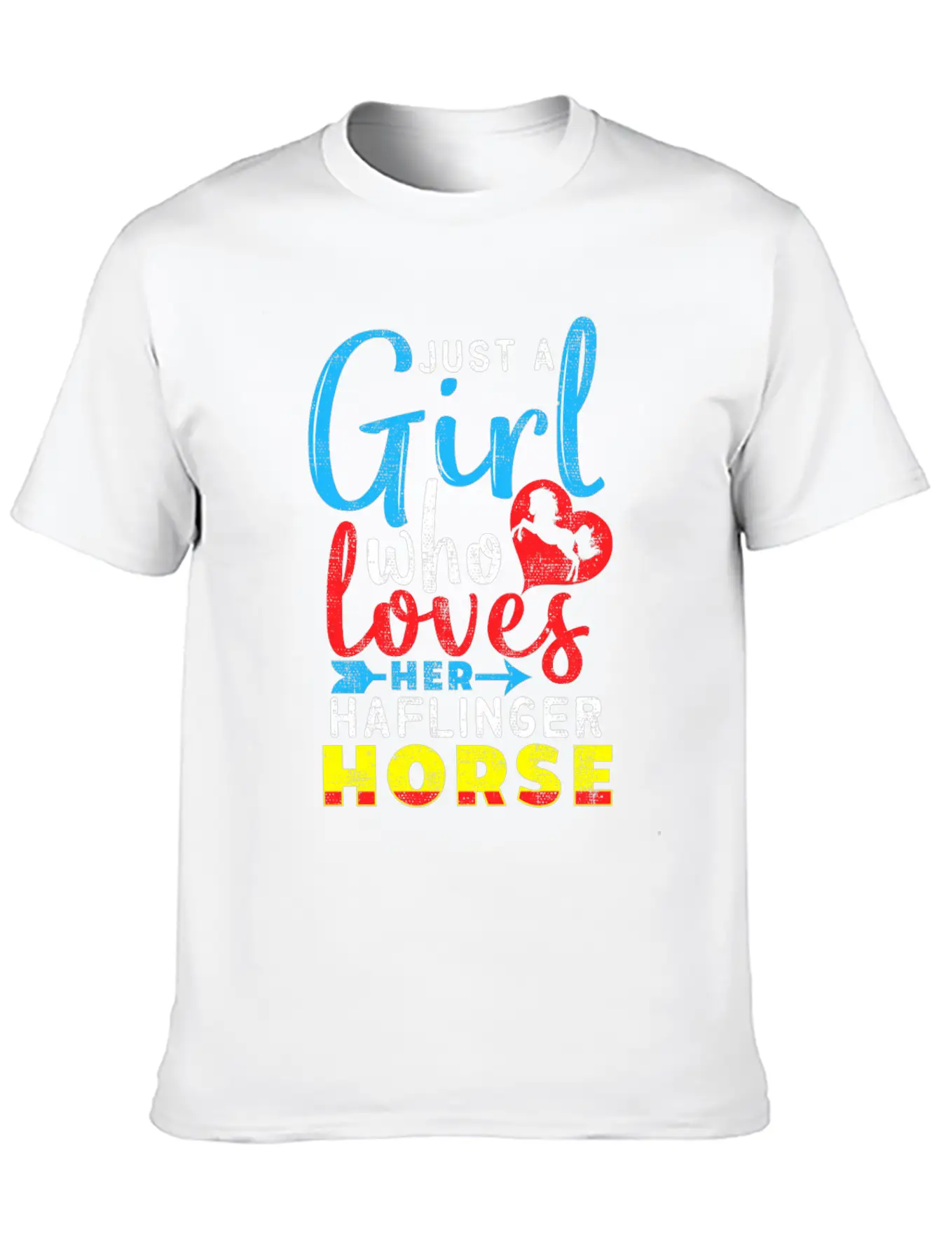 Horseback Rider Horse Girl Thoroughbred Derby Breathable Soft Cotton T-Shirt – Timeless Casual Look