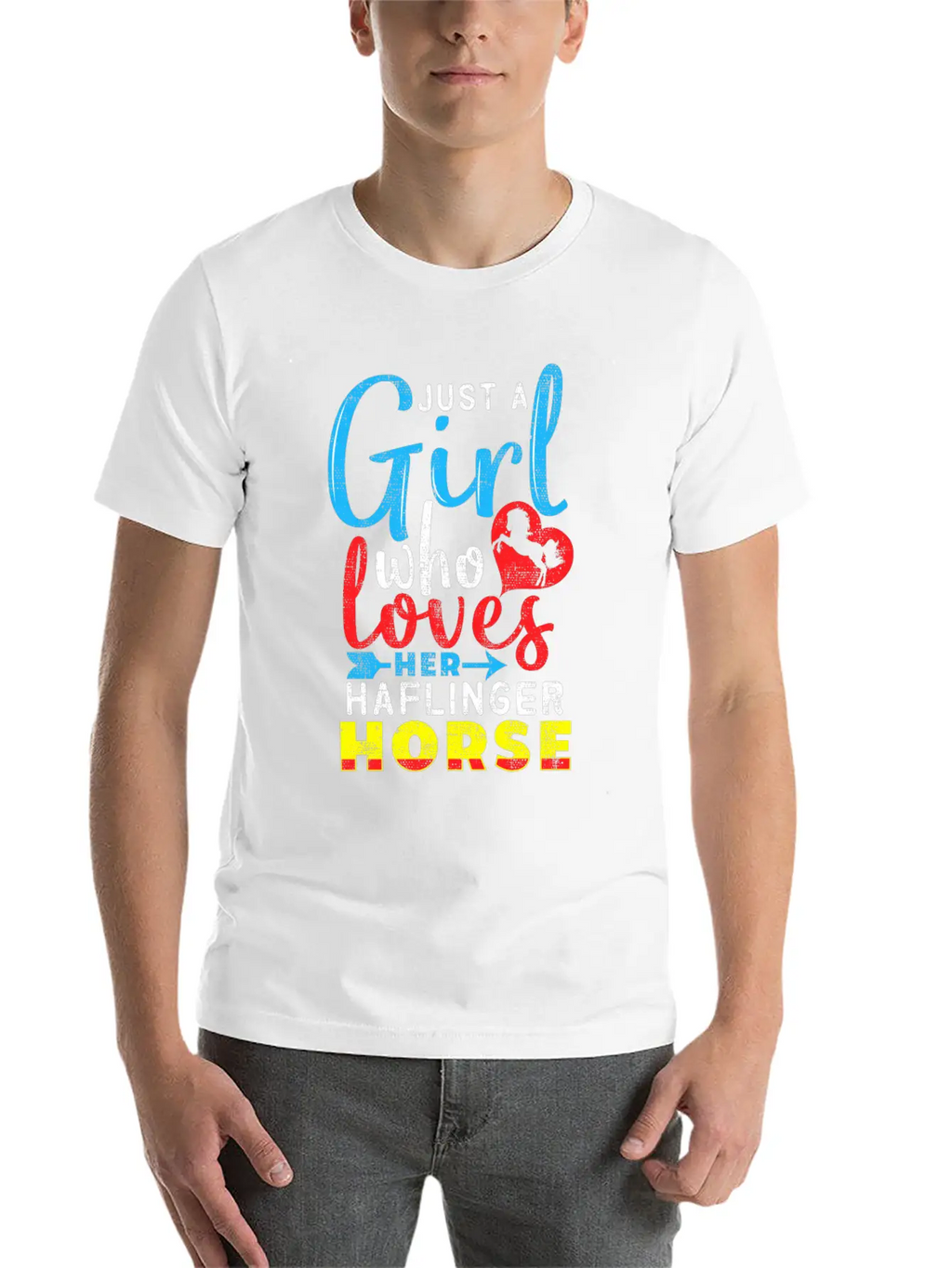 Horseback Rider Horse Girl Thoroughbred Derby Breathable Soft Cotton T-Shirt – Timeless Casual Look