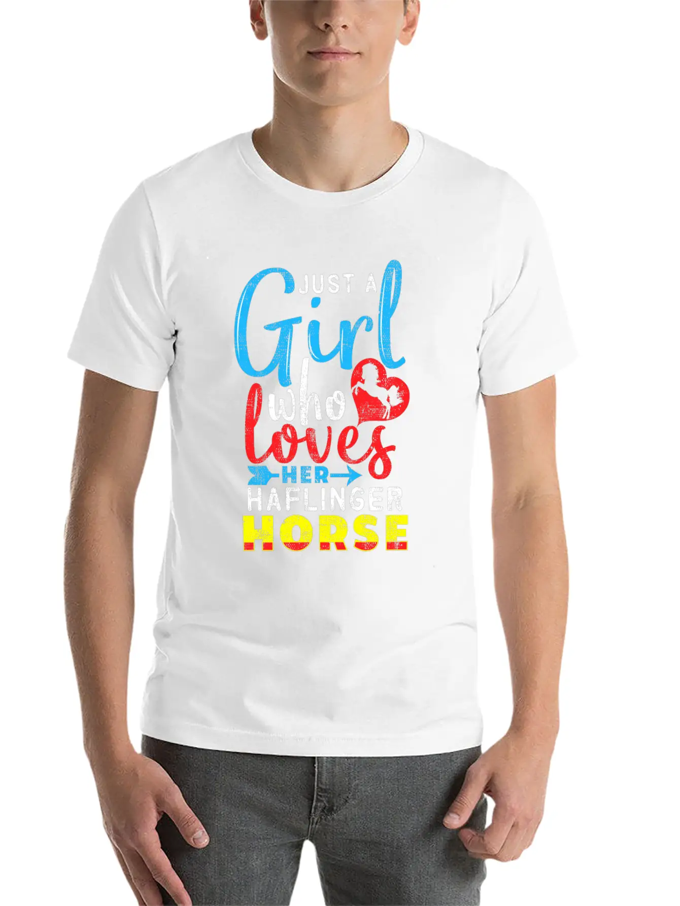 Horseback Rider Horse Girl Thoroughbred Derby Breathable Soft Cotton T-Shirt – Timeless Casual Look