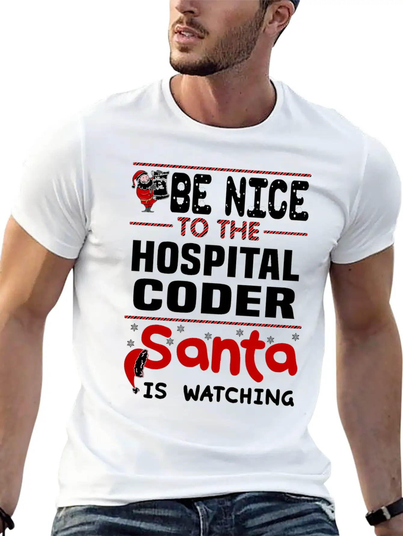 Hospital Coder Stylish Everyday T-Shirt – Unisex Basic Cotton Tee
