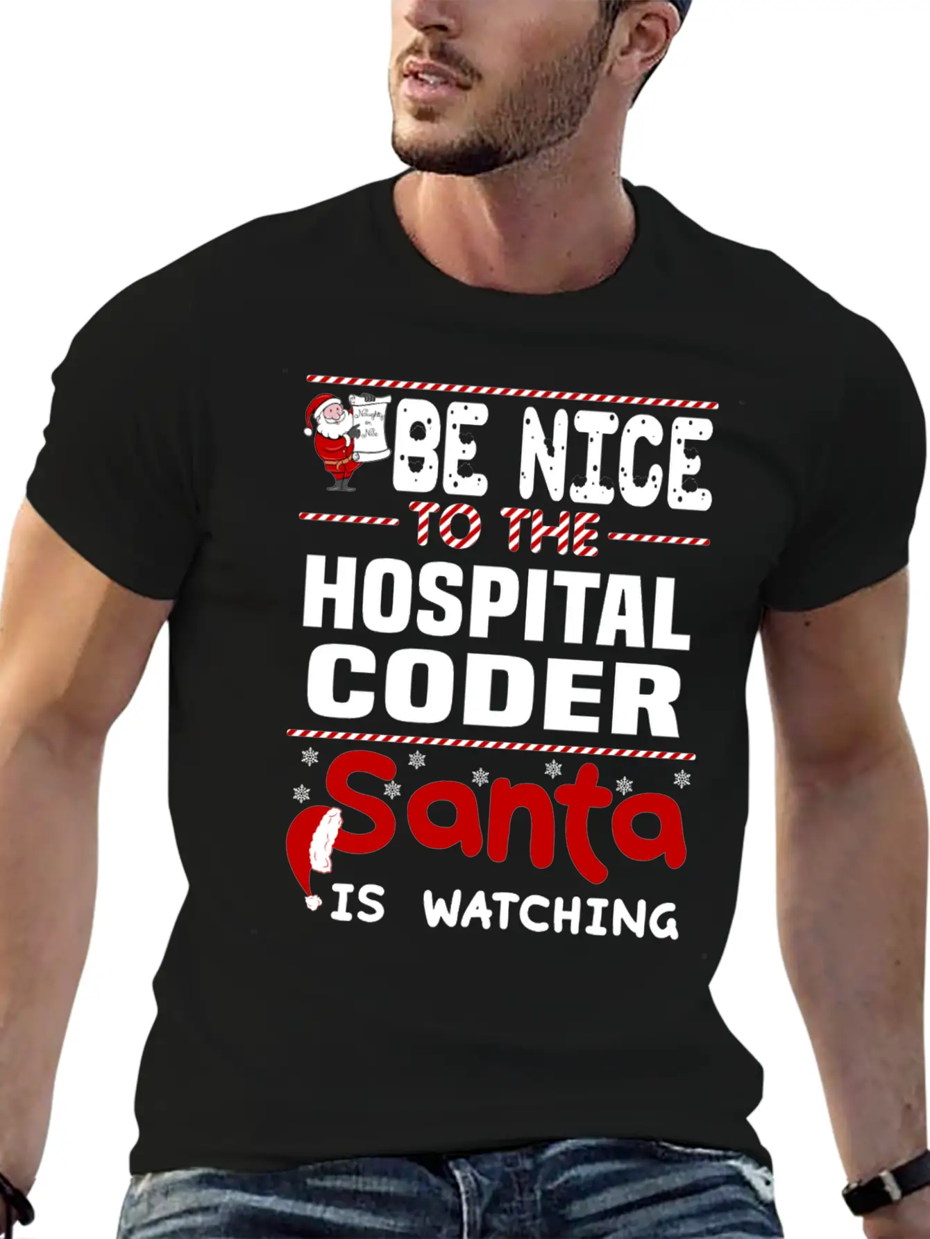 Hospital Coder Stylish Everyday T-Shirt – Unisex Basic Cotton Tee