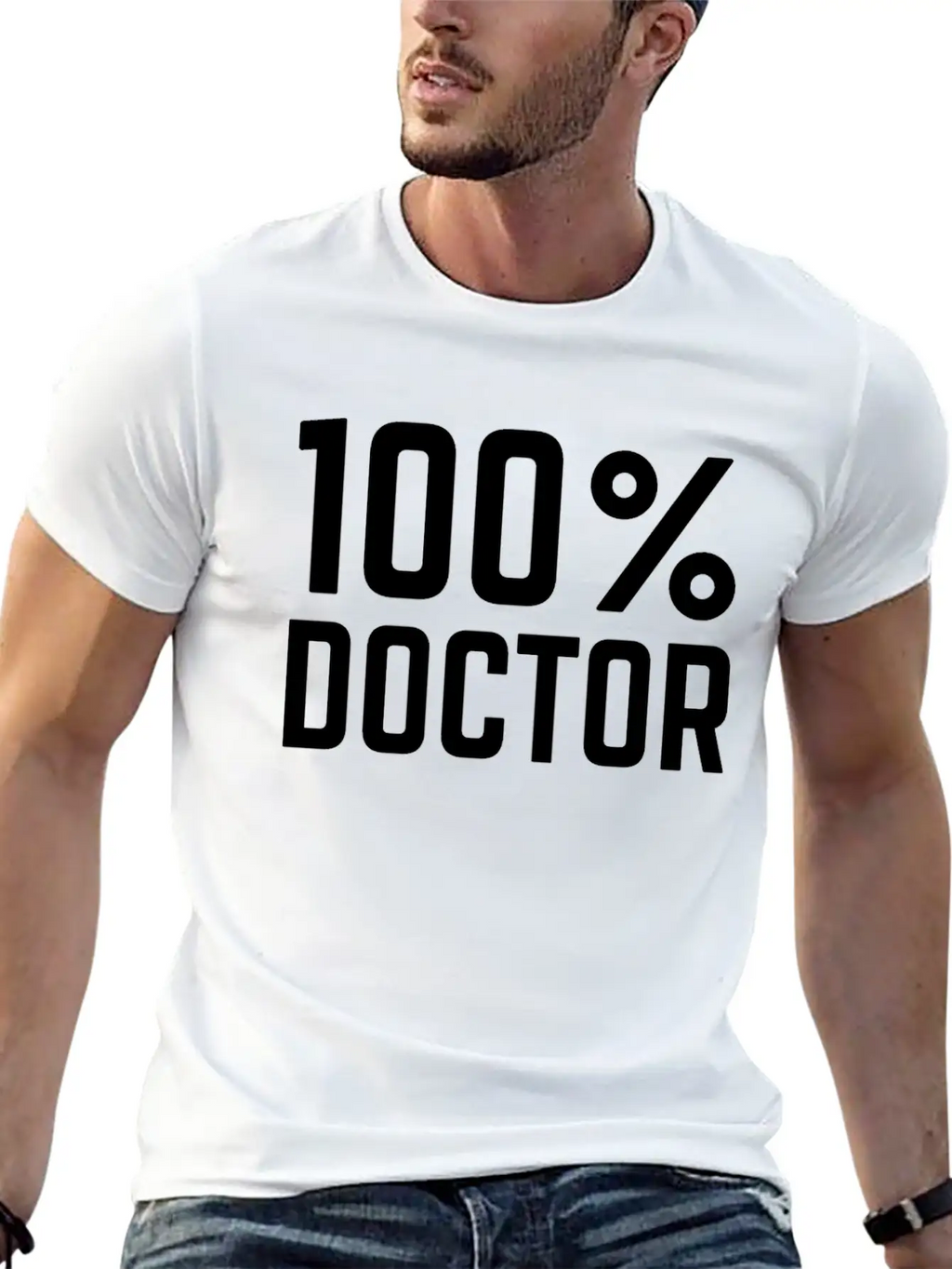 Hospital Doctor Life - 100% Doctor Classic Cotton Tee – Unisex Comfort For Any Season