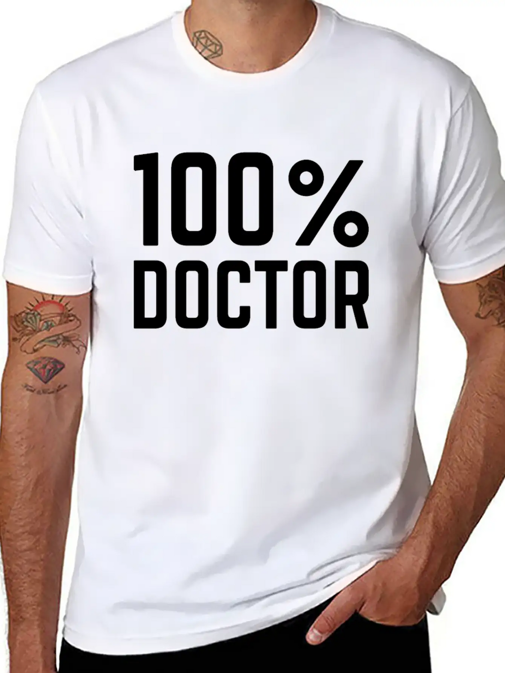 Hospital Doctor Life - 100% Doctor Classic Cotton Tee – Unisex Comfort For Any Season