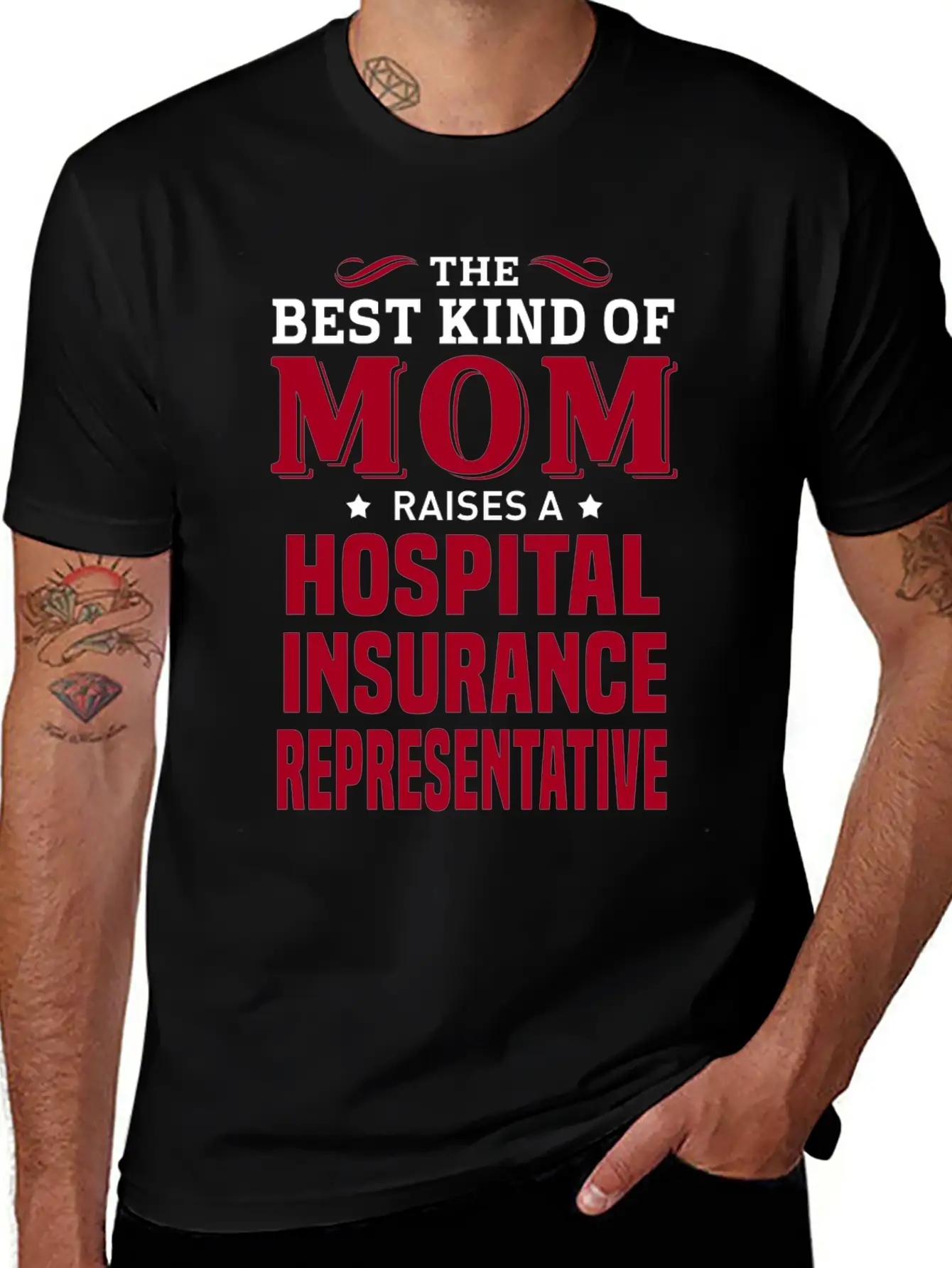 Hospital Insurance Representative Unisex Casual T-Shirt – Clean Design For Daily Comfort