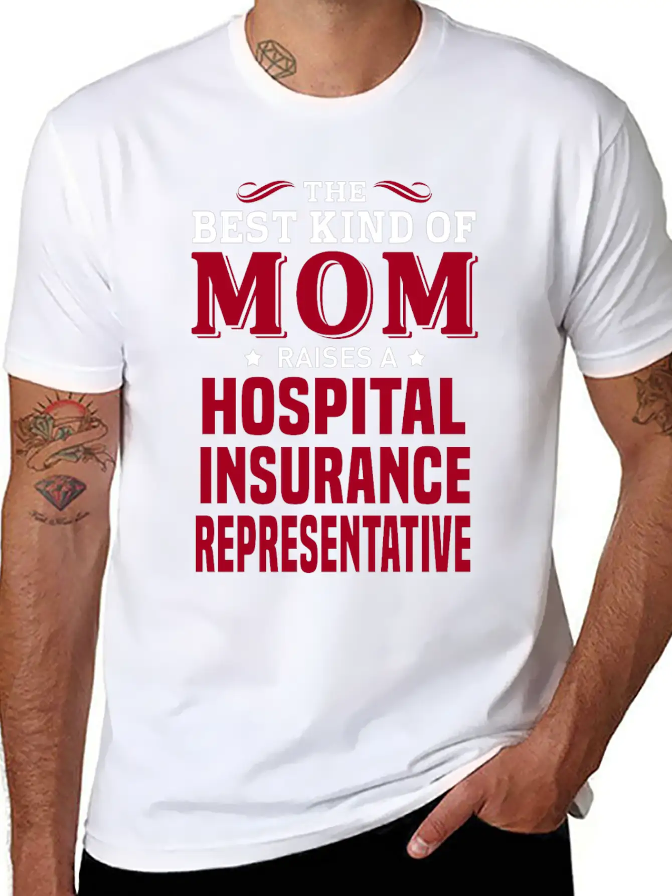 Hospital Insurance Representative Unisex Casual T-Shirt – Clean Design For Daily Comfort