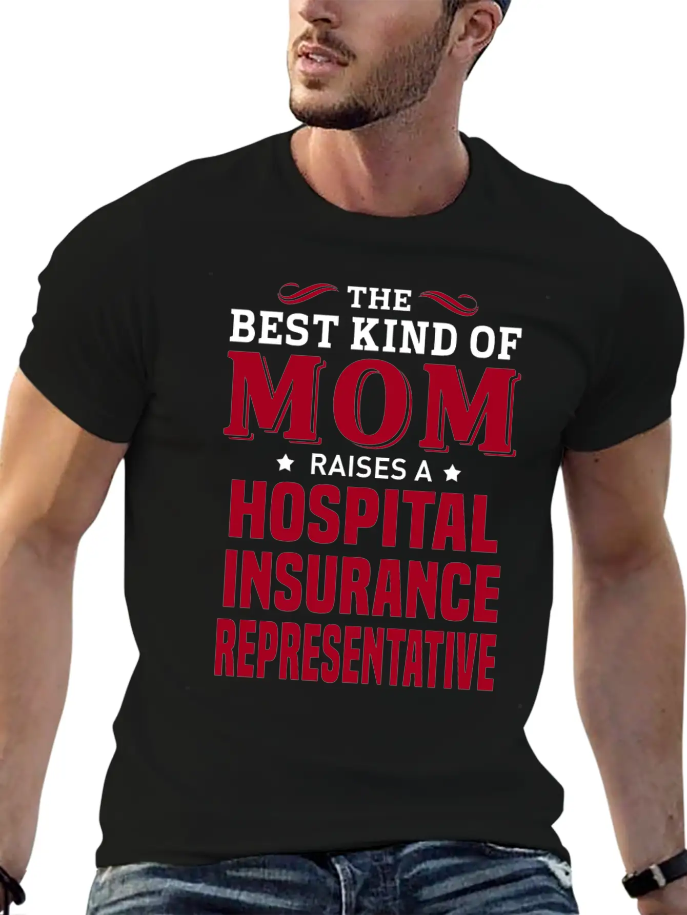 Hospital Insurance Representative Unisex Casual T-Shirt – Clean Design For Daily Comfort