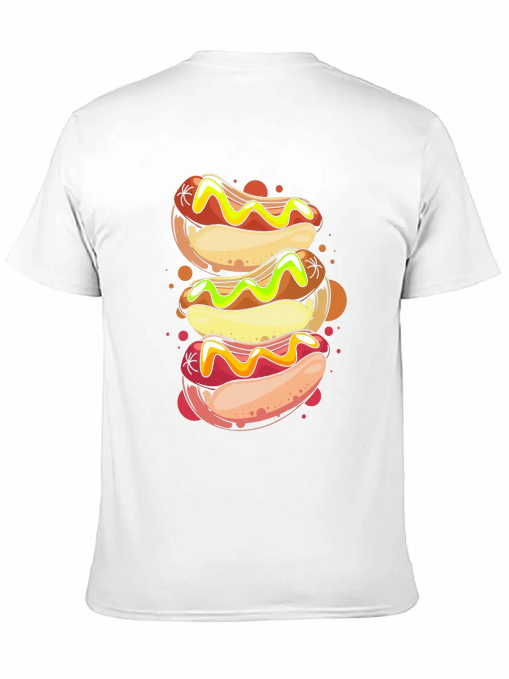 Hot Dog Lover Fast Food Foodie Hotdog Relaxed Everyday Tee – Lightweight And Durable Cotton