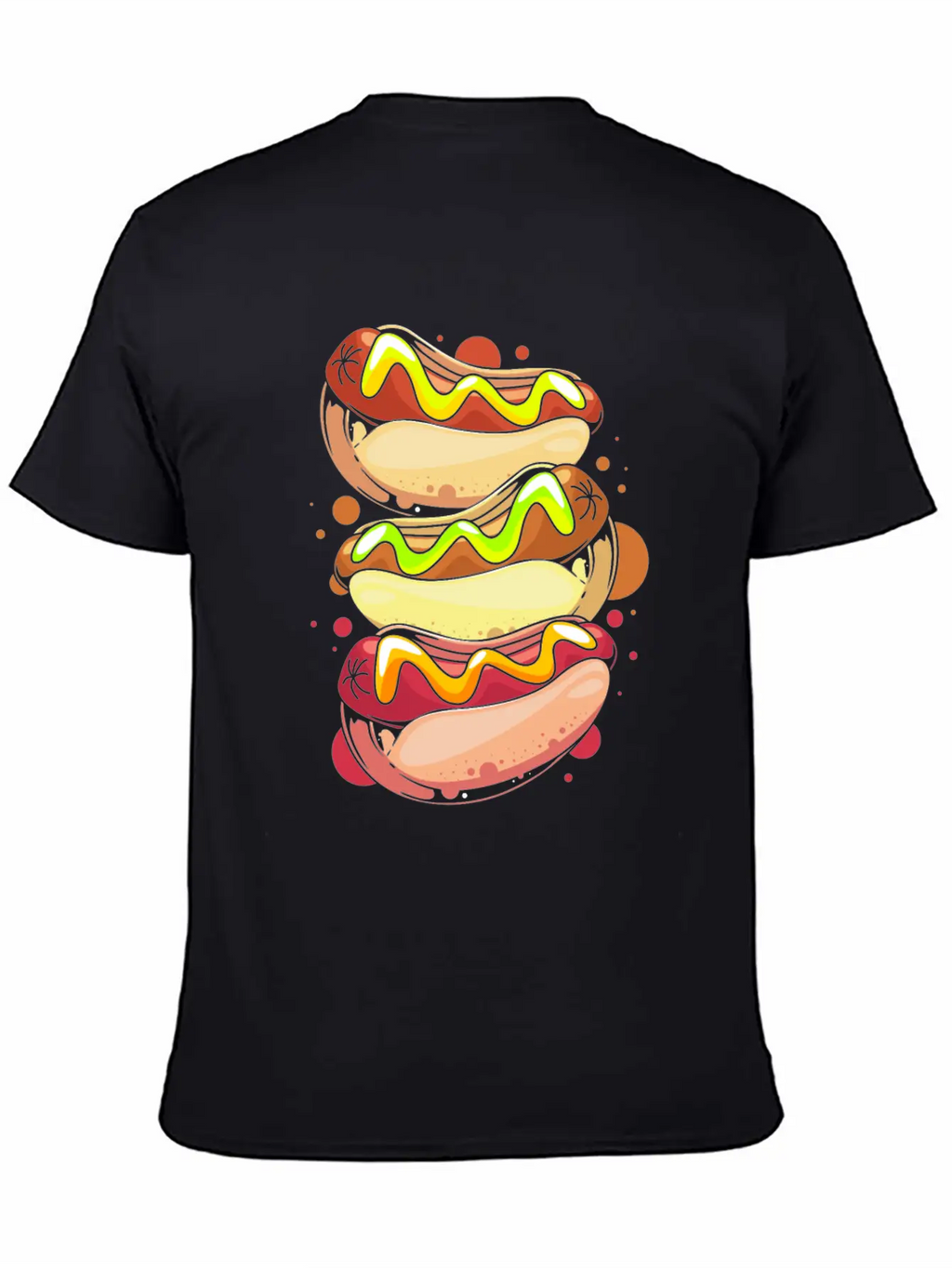 Hot Dog Lover Fast Food Foodie Hotdog Relaxed Everyday Tee – Lightweight And Durable Cotton