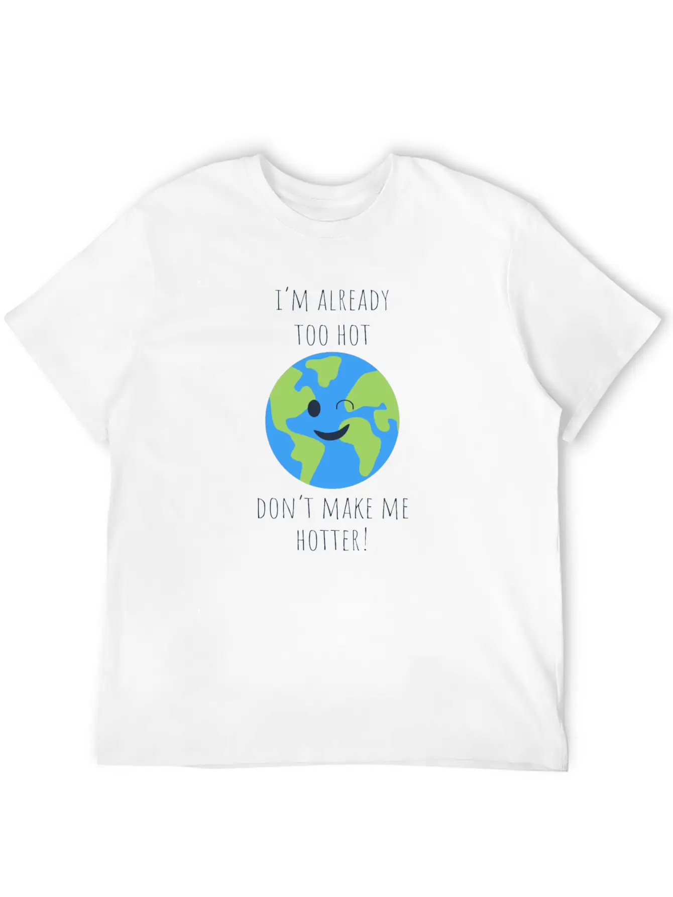 Hot Hotter Gift Ecology Saying Climate Change Timeless Short Sleeve Tee – Comfy And Minimalist Design
