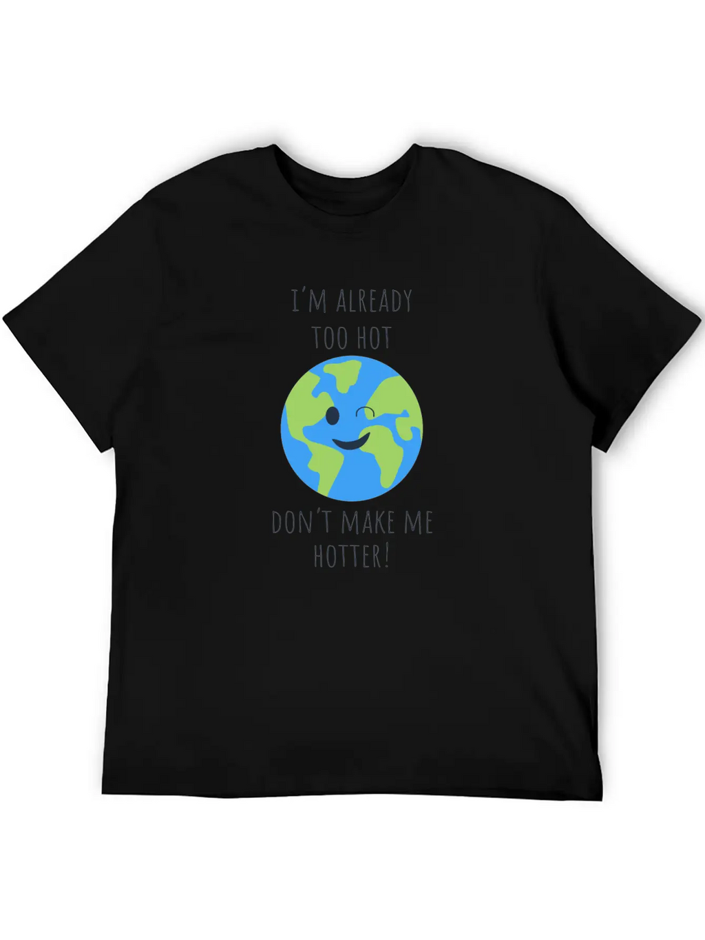 Hot Hotter Gift Ecology Saying Climate Change Timeless Short Sleeve Tee – Comfy And Minimalist Design