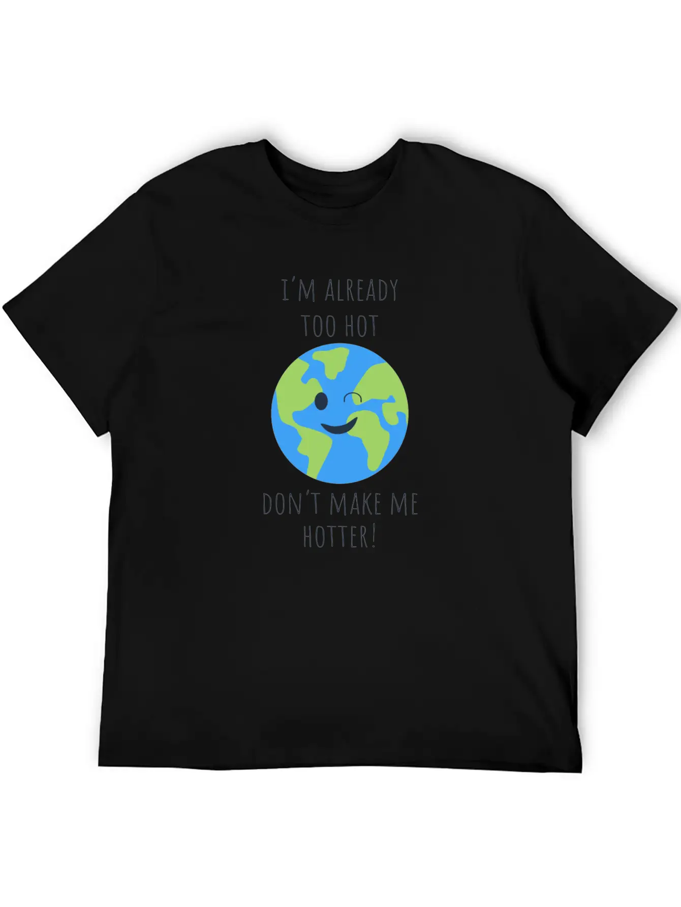Hot Hotter Gift Ecology Saying Climate Change Timeless Short Sleeve Tee – Comfy And Minimalist Design